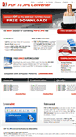 Mobile Screenshot of pdftojpgconverter.com